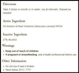 Bach Flower Remedies Red Chestnut