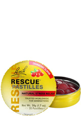 Bach Flower Remedies Rescue Pastilles Cranberry