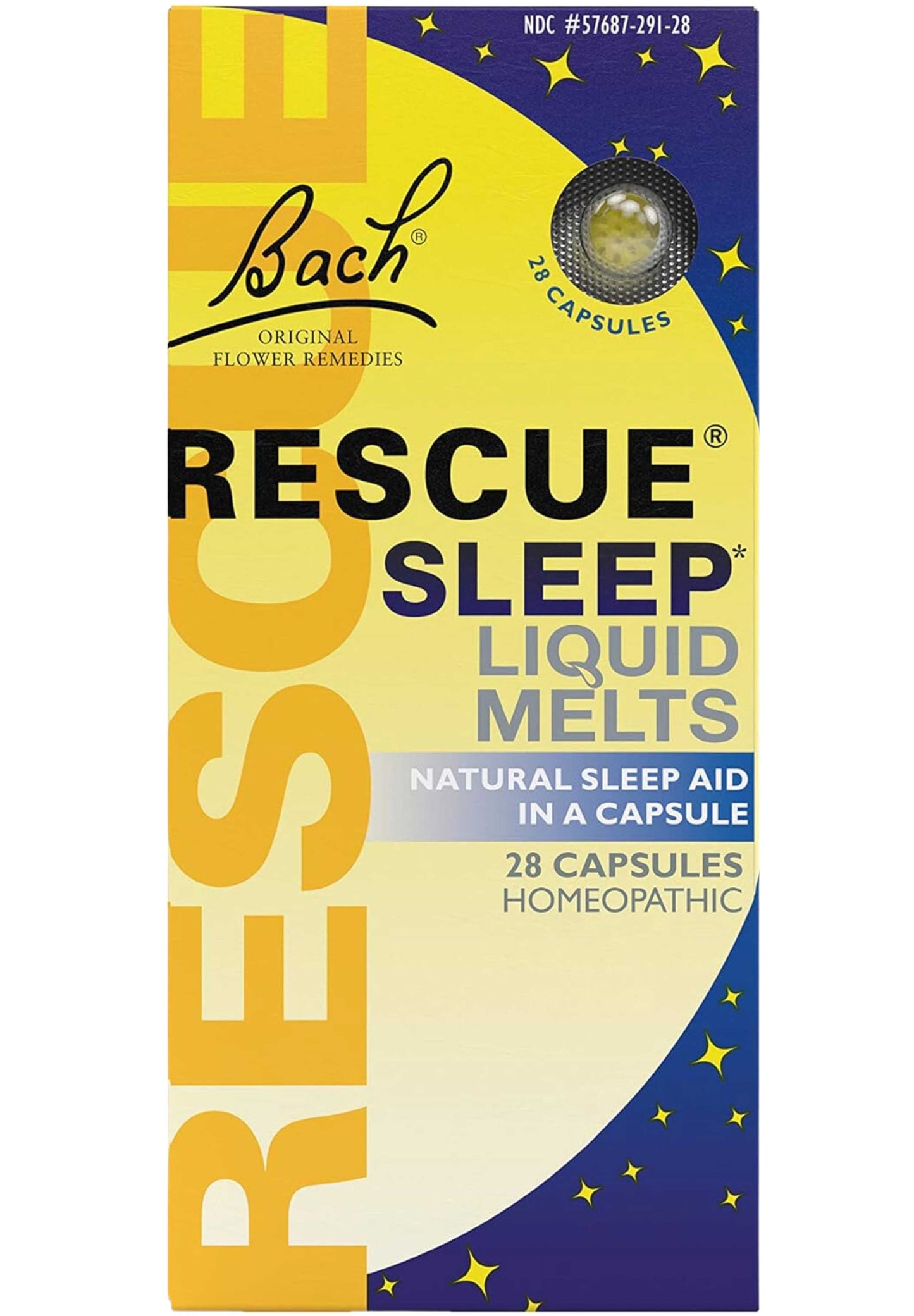 Bach Flower Remedies Rescue Sleep Liquid Melts