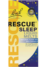 Bach Flower Remedies Rescue Sleep Liquid Melts