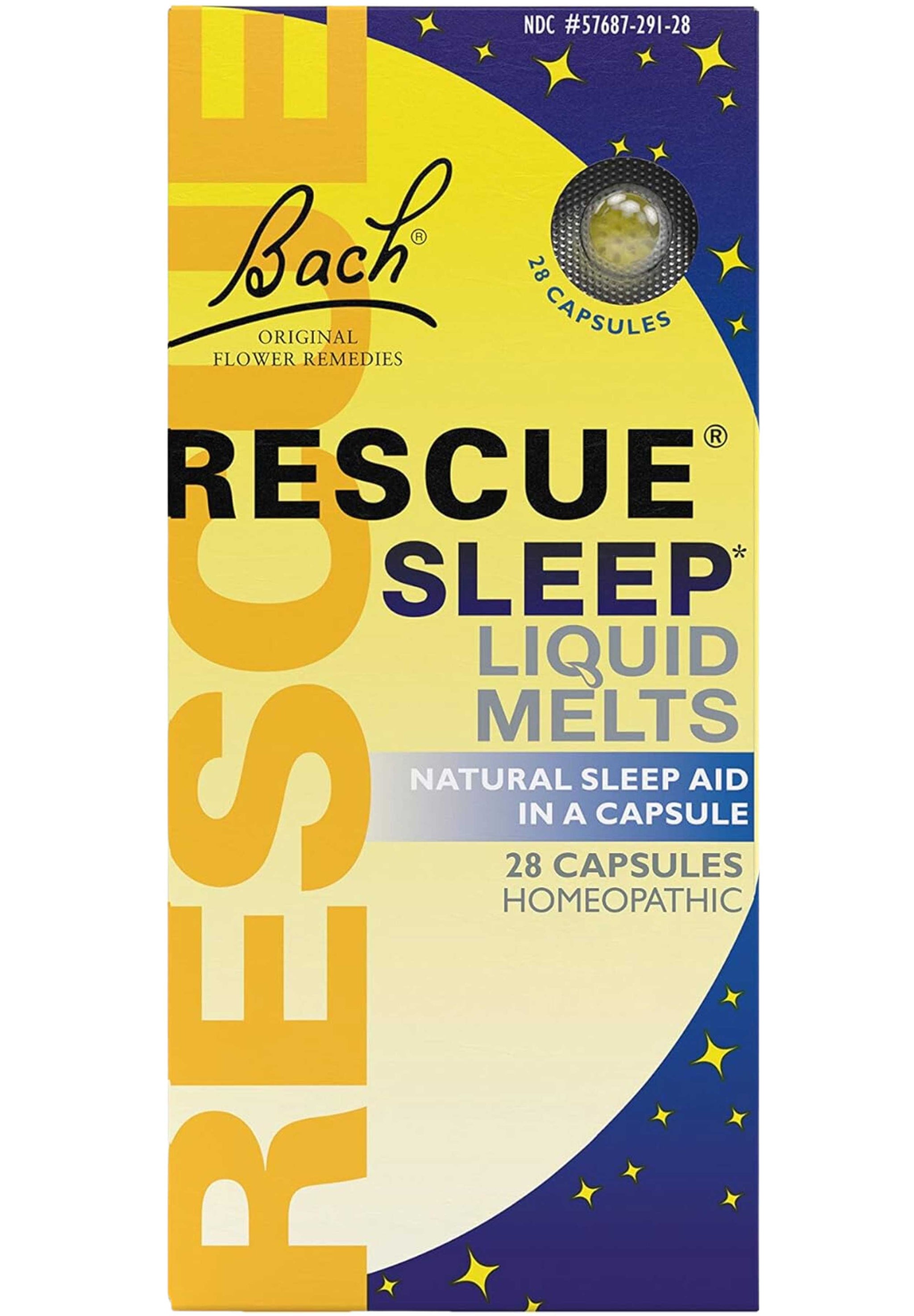 Bach Flower Remedies Rescue Sleep Liquid Melts