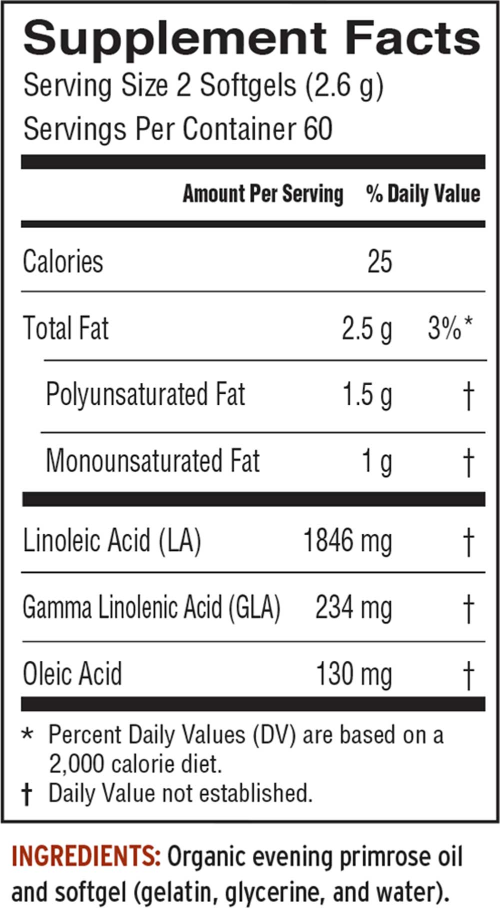 Barlean's Organic Oils Evening Primrose Oil