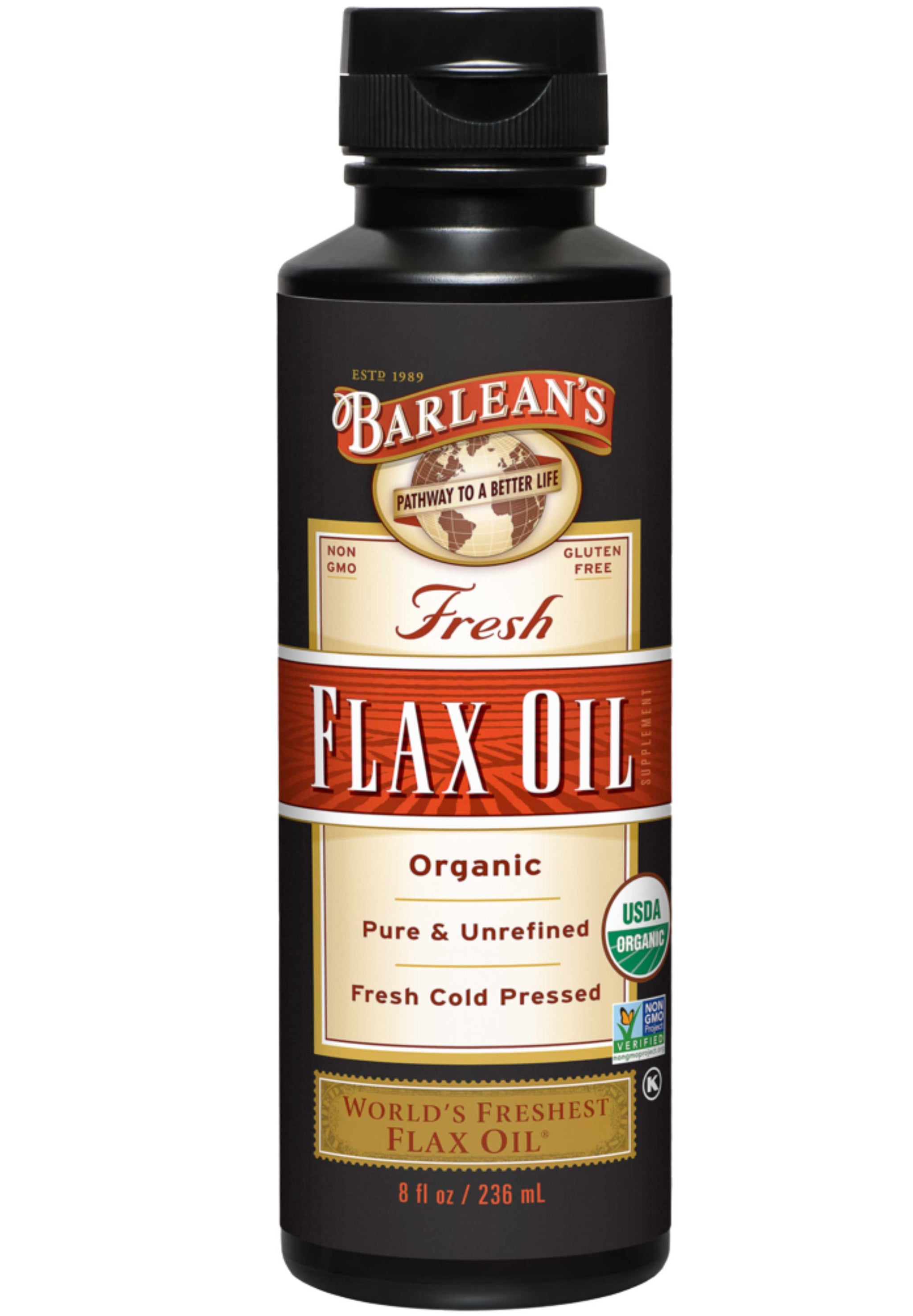Barlean's Organic Oils Fresh Flax Oil Organic