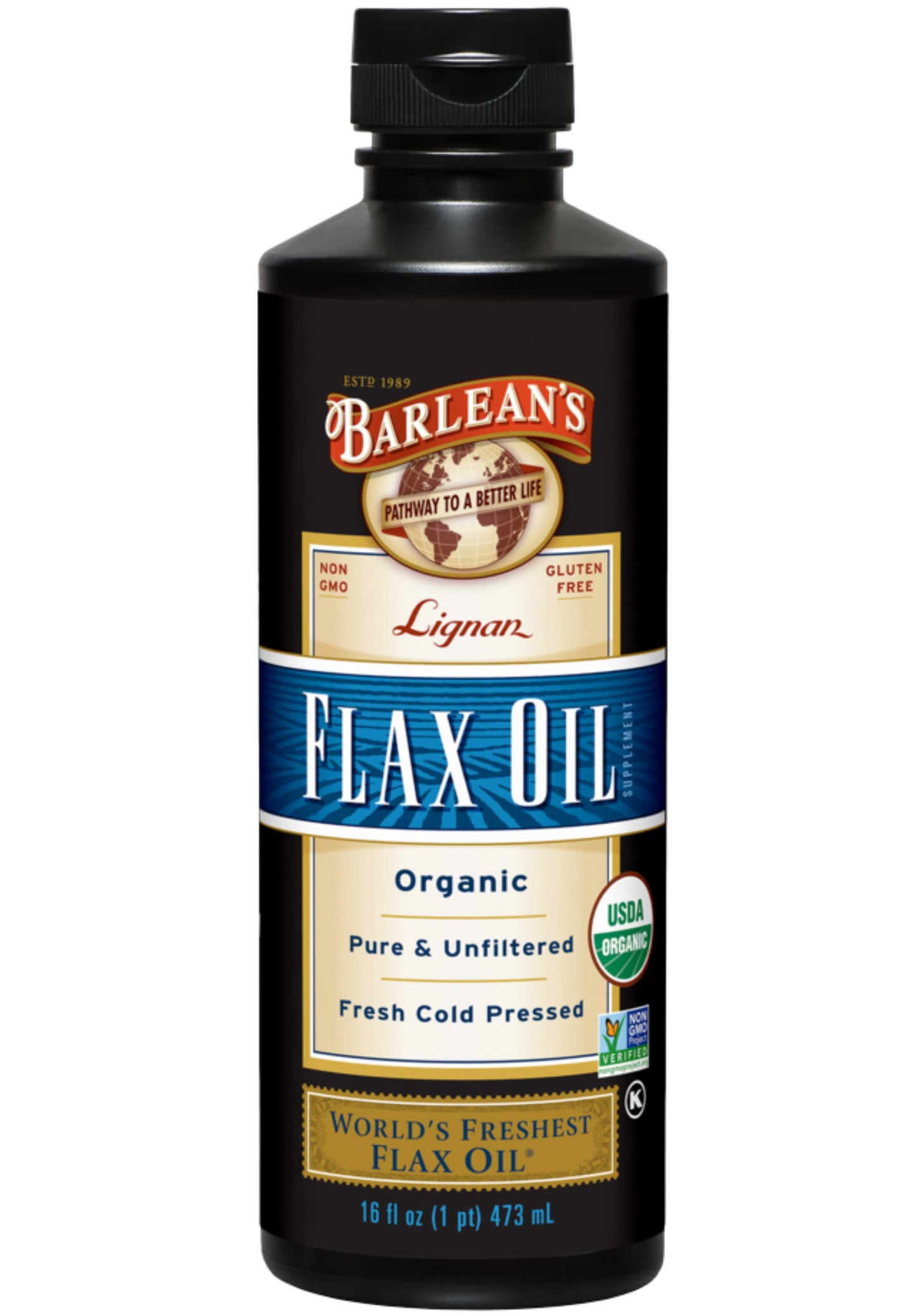 Barlean's Organic Oils Lignan Flax Oil