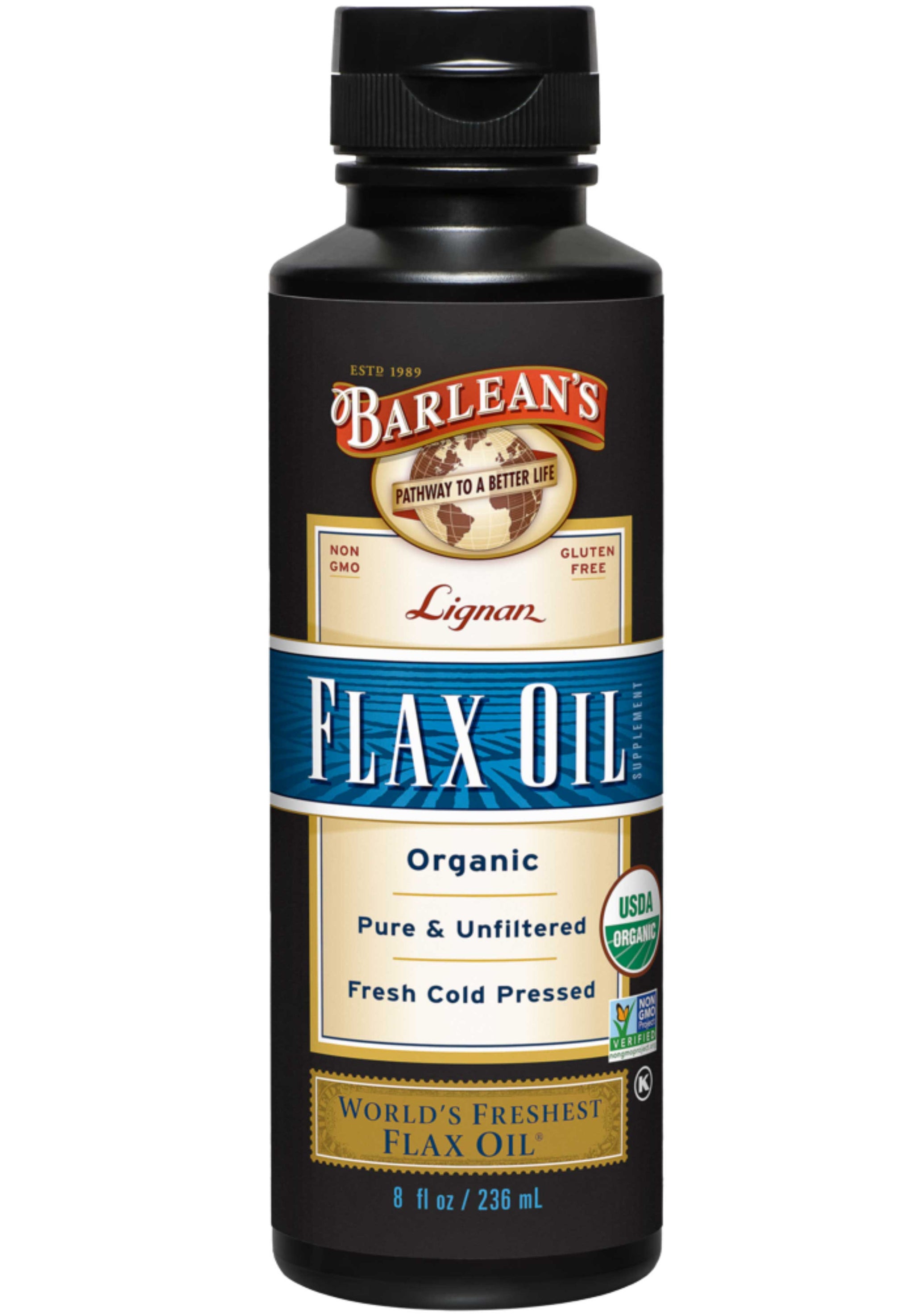 Barlean's Organic Oils Lignan Flax Oil