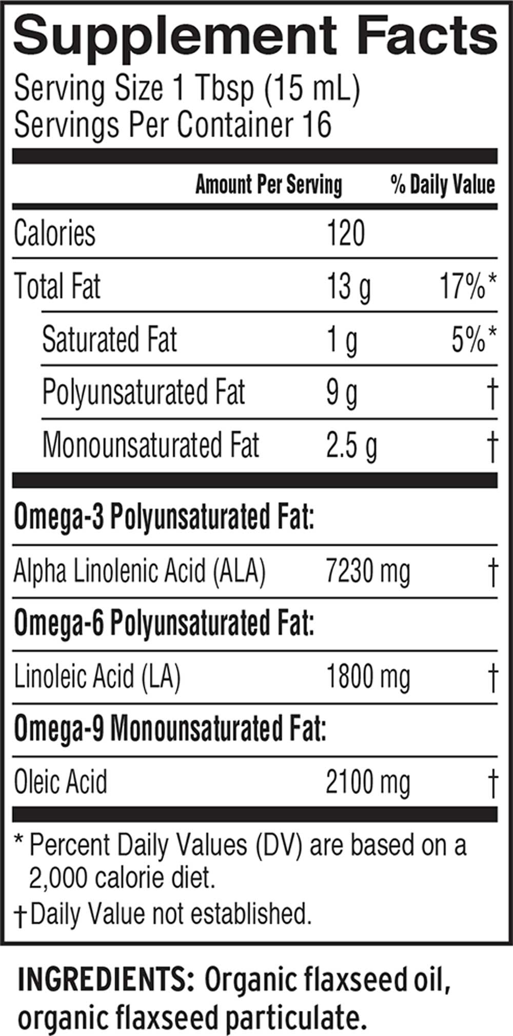 Barlean's Organic Oils Lignan Flax Oil