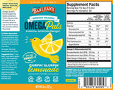 Barlean's Organic Oils Omega Pals Chirpin’ Slurpin’ Lemonade Fish Oil
