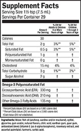 Barlean's Organic Oils Omega Pals Chirpin’ Slurpin’ Lemonade Fish Oil