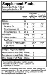 Barlean's Organic Oils Omega Pals Lipsmackin' Citrus