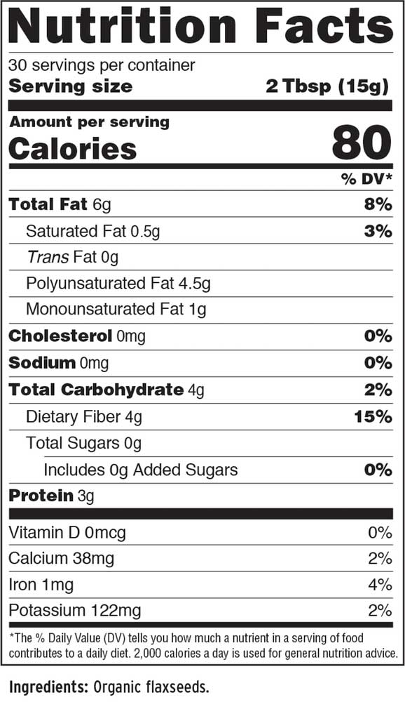 Barlean's Organic Oils Organic Forti-Flax Flaxseed