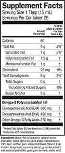 Barlean's Organic Oils Seriously Delicious™ Omega-3 Fish Oil Lemon Creme