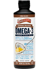 Barlean's Organic Oils Seriously Delicious Omega-3 Fish Oil Piña Colada