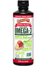 Barlean's Organic Oils Seriously Delicious™ Omega-3 Flax Strawberry Banana Smoothie