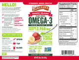 Barlean's Organic Oils Seriously Delicious™ Omega-3 Flax Strawberry Banana Smoothie