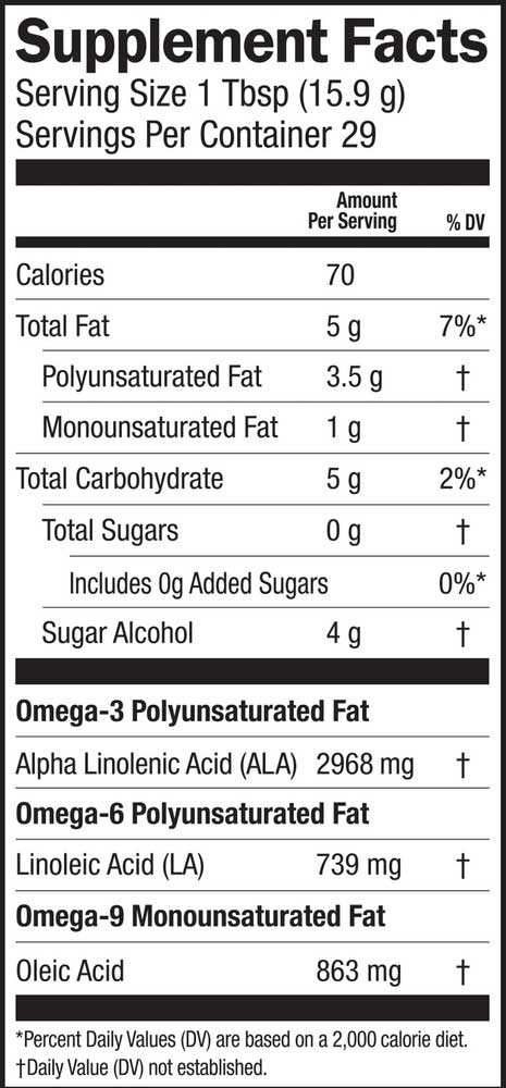 Barlean's Organic Oils Seriously Delicious™ Omega-3 Flax Strawberry Banana Smoothie