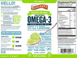 Barlean's Organic Oils Seriously Delicious™ Omega-3 High Potency Fish Oil Key Lime Pie