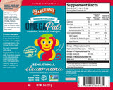 Barlean's Organic Oils Seriously Delicious Omega Pals Sensational Straw-nana Flax Oil