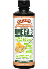 Barlean's Organic Oils Seriuosly Delicious Omega-3 from Algae Oil Ginger Peach