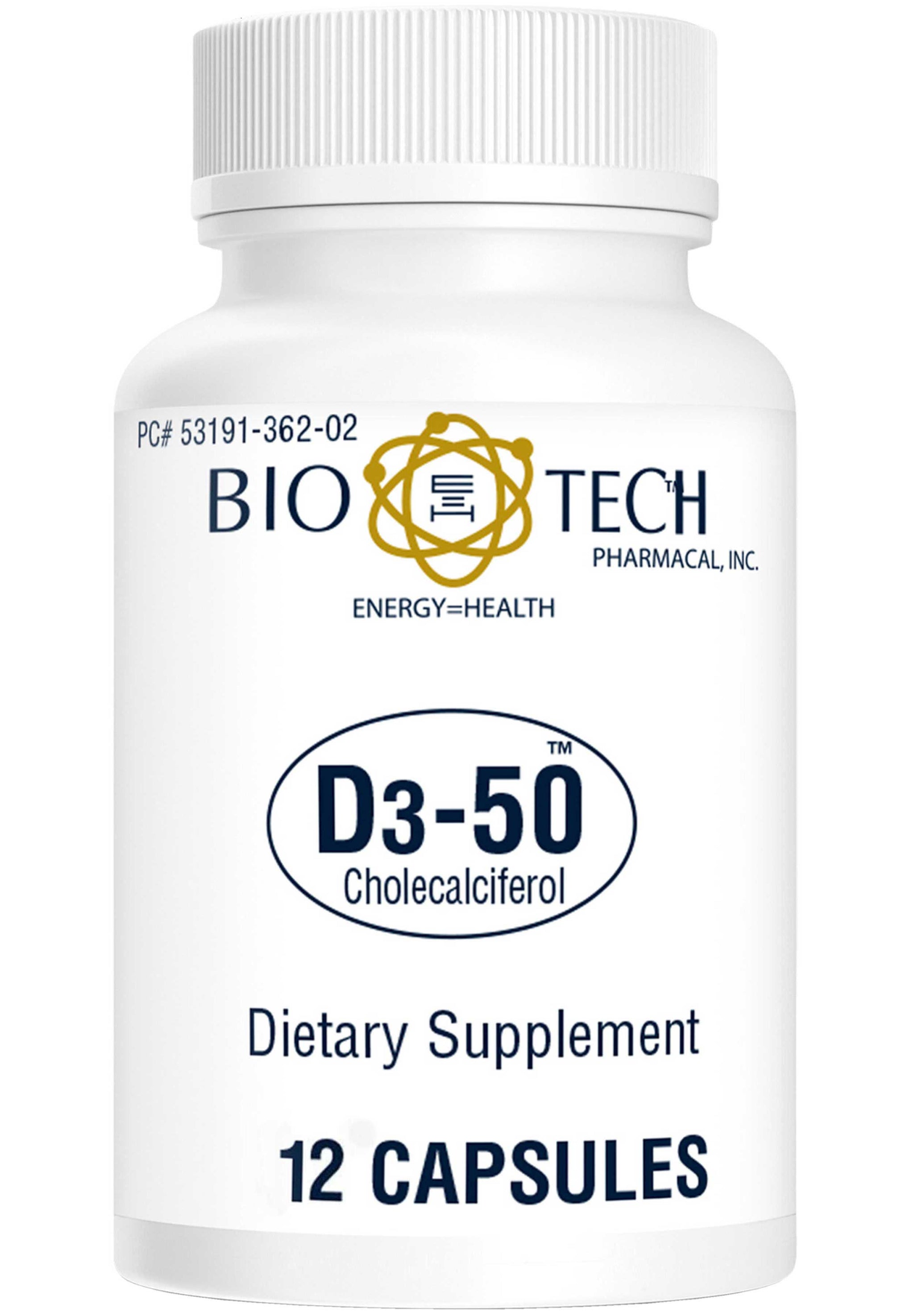 Bio-Tech Pharmacal D3-50 50,000 IU