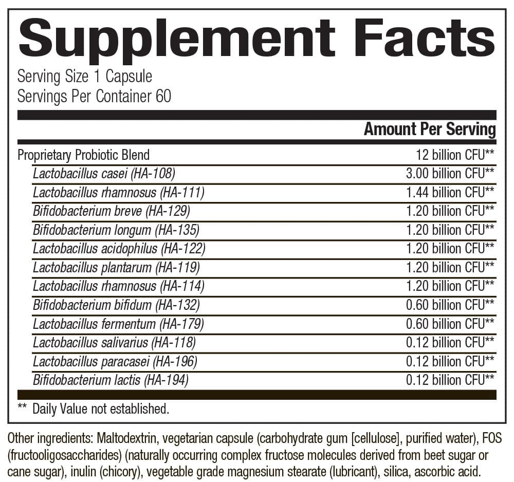 Bioclinic Naturals Probiotic-Pro12