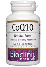 Bioclinic Naturals CoQ10 400mg