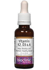 Bioclinic Naturals Vitamin K2, D3 & A