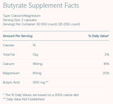 BodyBio Calcium Magnesium Butyrate