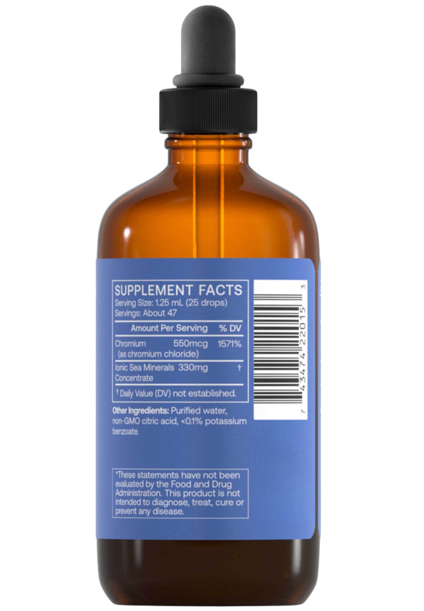 BodyBio Chromium Liquid Mineral