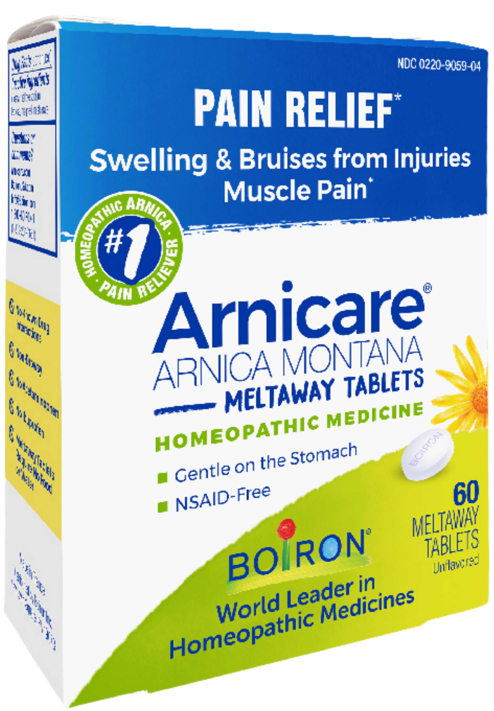 Boiron Homeopathics Arnicare Arnica Montana Tablets