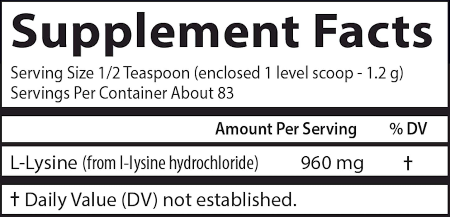 Carlson Labs L-Lysine Powder