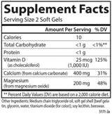 Carlson Labs Calcium & Magnesium Gels