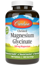 Carlson Labs Chelated Magnesium Glycinate 200 mg