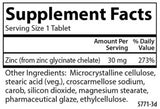 Carlson Labs Chelated Zinc 30 mg