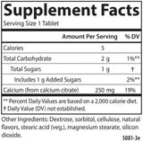 Carlson Labs Chewable Calcium Citrate 250 mg