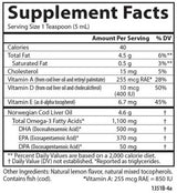 Carlson Labs Cod Liver Oil, Lemon