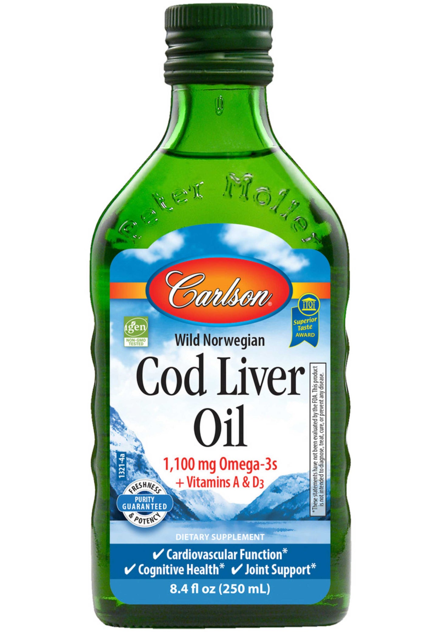 Carlson Labs Cod Liver Oil, Natural