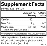 Carlson Labs Magnesium Gels 400 mg