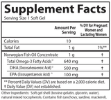 Carlson Labs Mother's DHA 500 mg