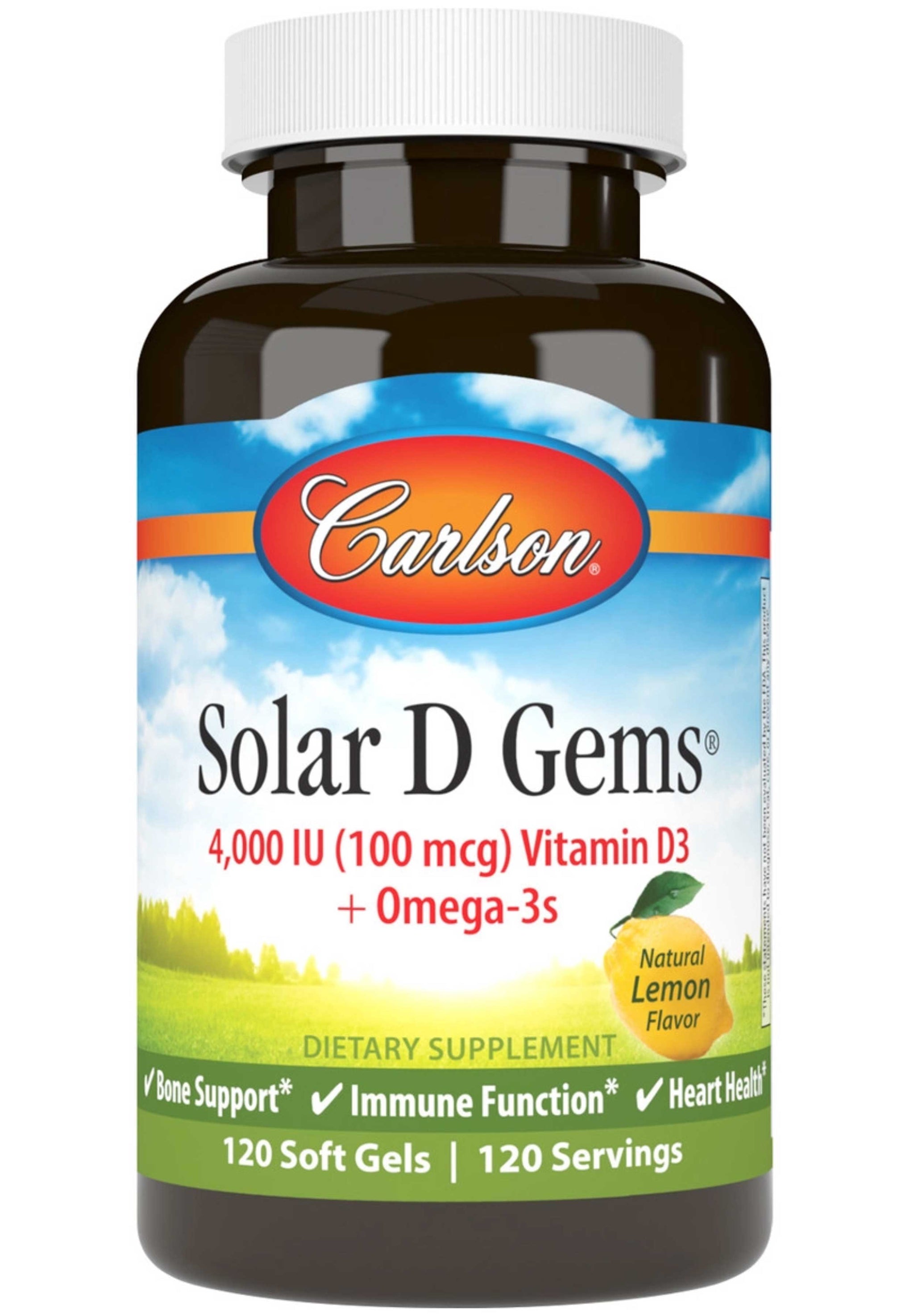 Carlson Labs Solar D Gems 4000 IU (100 mcg)