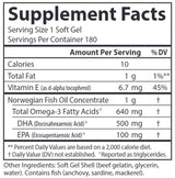 Carlson Labs Super DHA Gems® 500 mg DHA