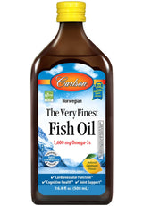 Carlson Labs The Very Finest Fish Oil 1,600 mg, Liquid