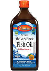 Carlson Labs The Very Finest Fish Oil 1,600 mg, Liquid