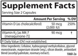 Carlson Labs Vitamin D3 + K2 (50 mcg & 90 mcg)