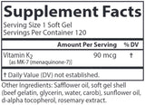 Carlson Labs Vitamin K2 MK-7 90 mcg