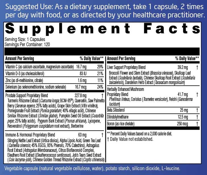 Clinical Synergy Professional Formulas Complete Prostate Health