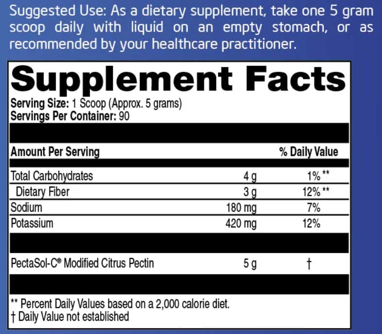 Clinical Synergy Professional Formulas PectaSol-C Professional Powder