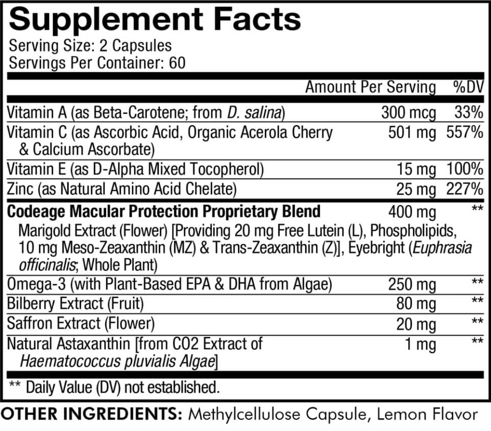 Codeage Eyes Vitamins+