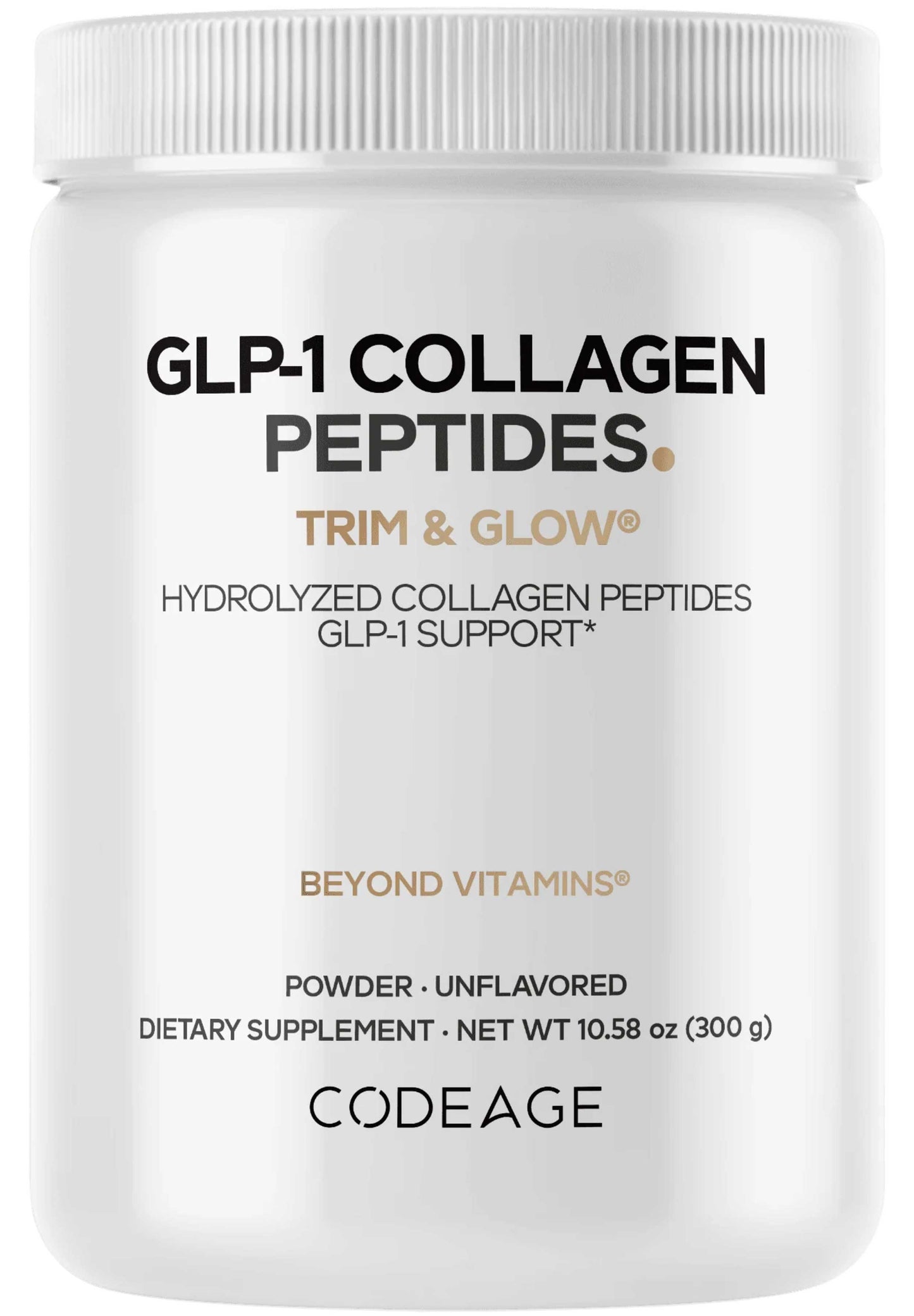 Codeage GLP-1 Collagen Peptides Powder