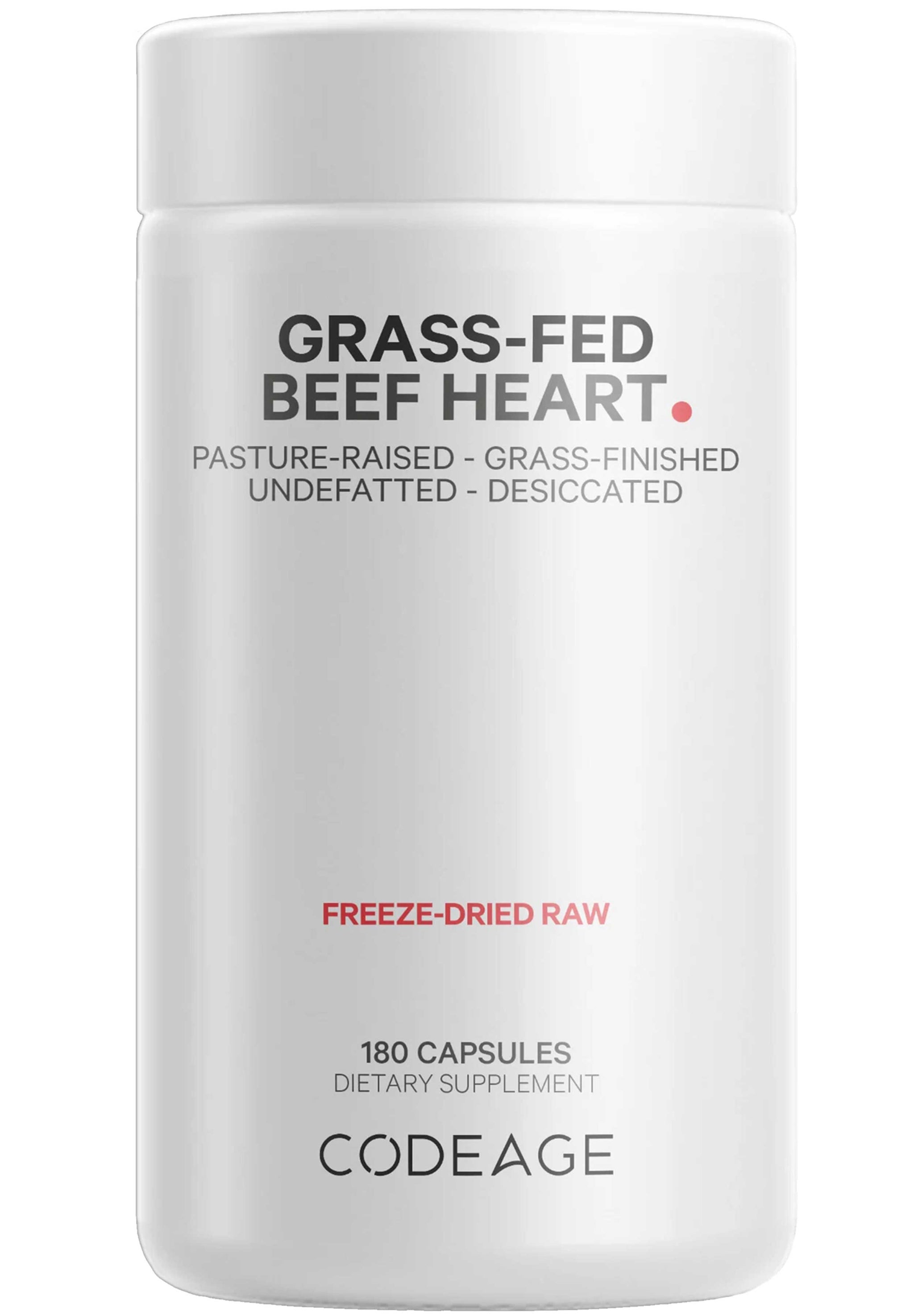 Codeage Grass Fed Beef Heart