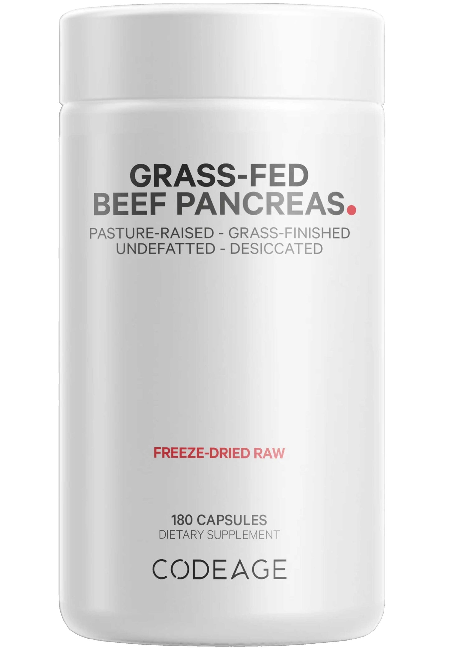 Codeage Grass Fed Beef Pancreas